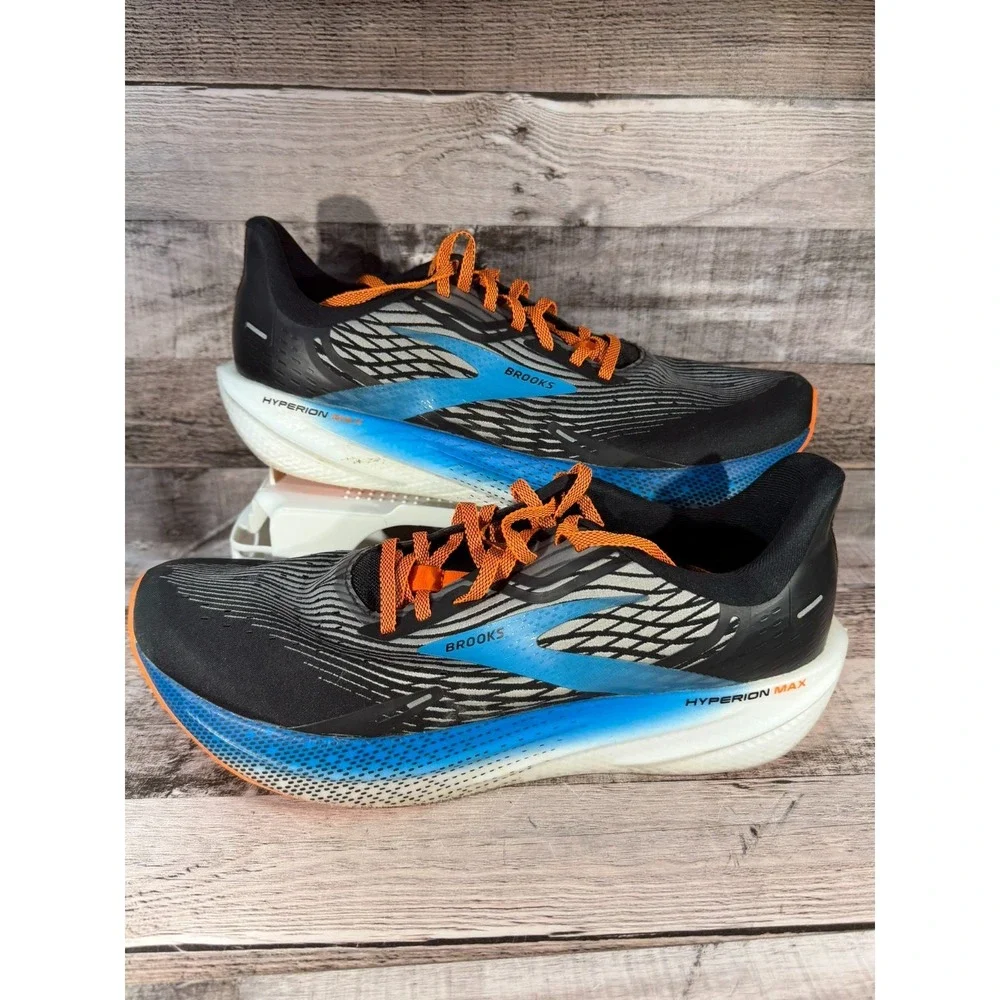 Brooks Hyperion Max [1103901D019] Men Running‎ Shoes Black/Grey/Orange 10.5